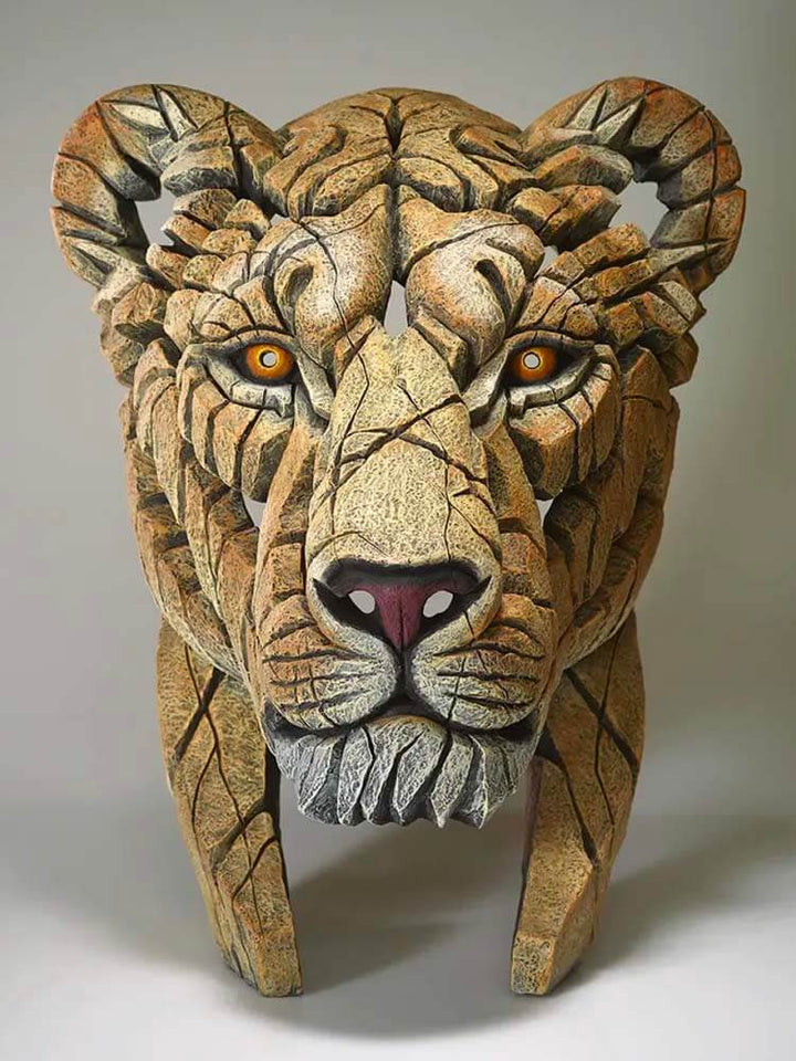 Edge sculptures' Yuna the Lioness from The Big Cat Sanctuary
