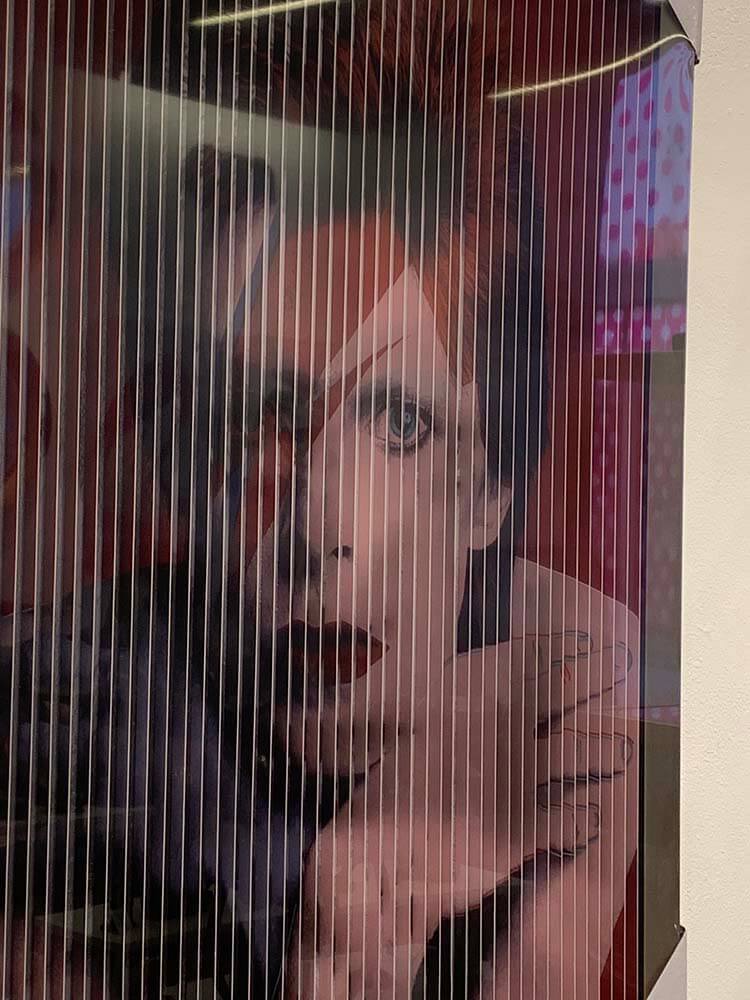 Ziggy stardust album cover wall picture