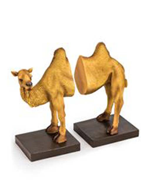 Camel Bookends 22cm
