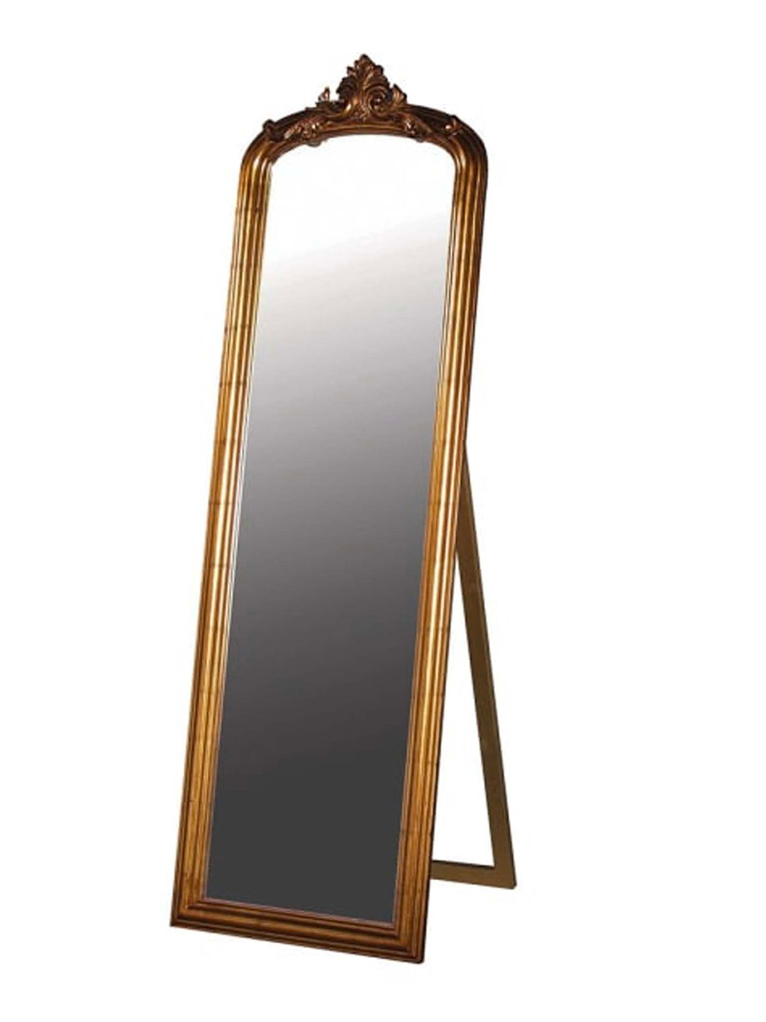 Full Length Mirror Antique Gold Dressing Mirror 180cm