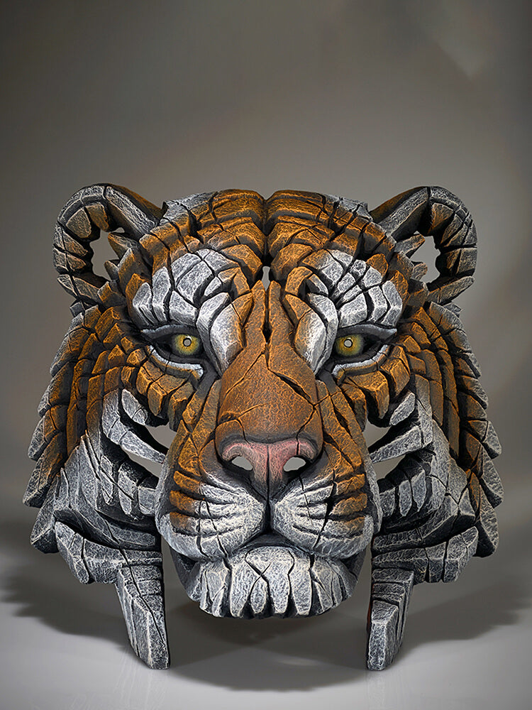 Animal head sculptures Tiger, Shere Khan fictional Bengal tiger