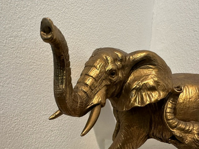 Bronze /Silver  Elephant Figure, Small Elephant,