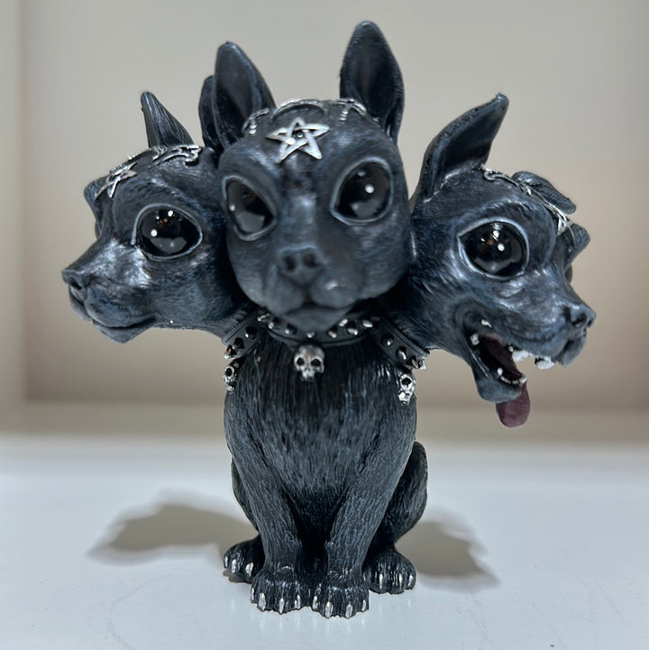 Diabarkus Gothic Occult Cerberus Figurine