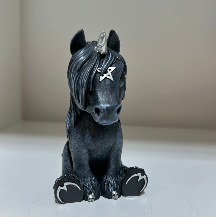 Culticorn Gothic  Unicorn Figurine