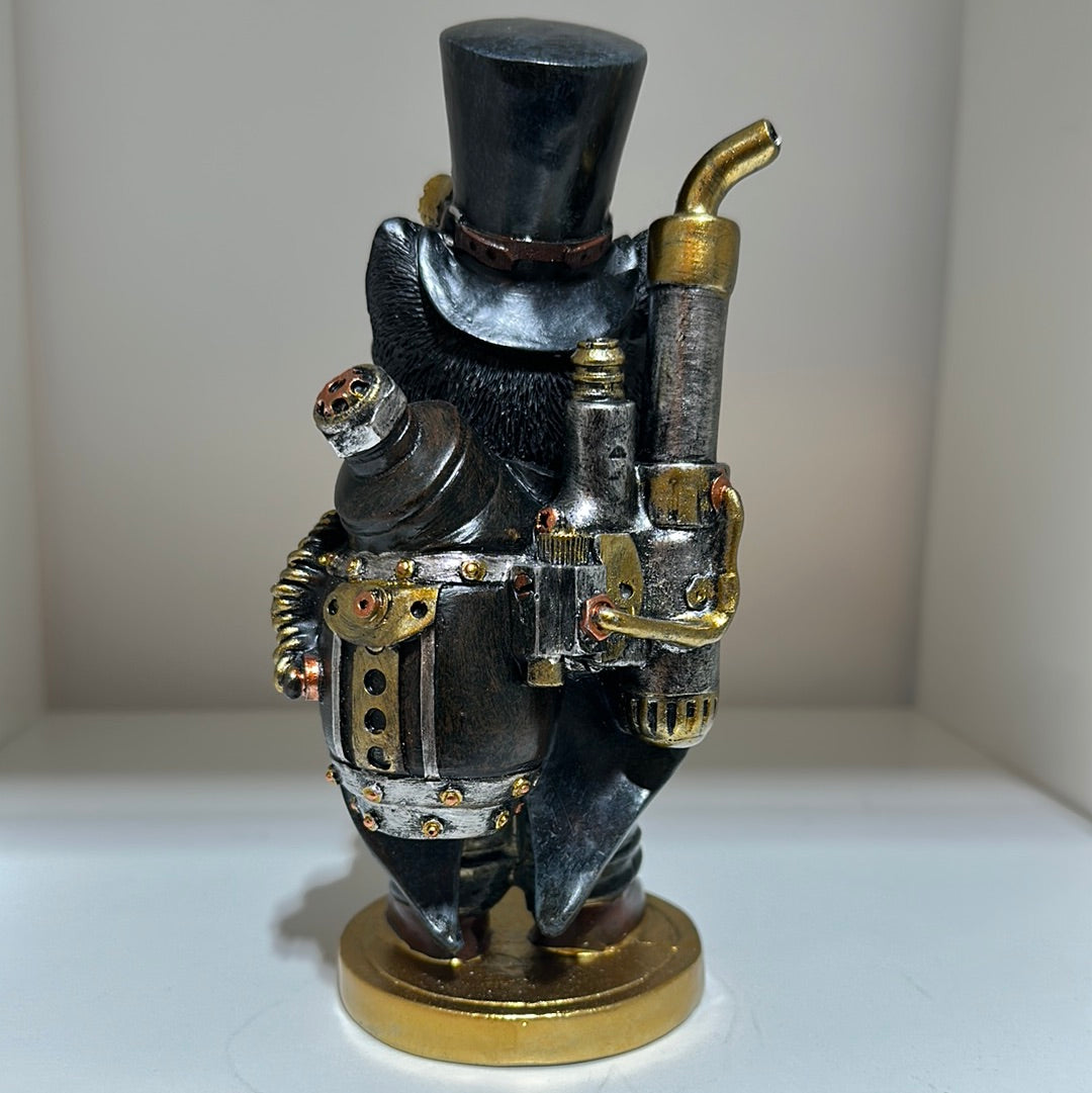 Steampunk Cat Figurine