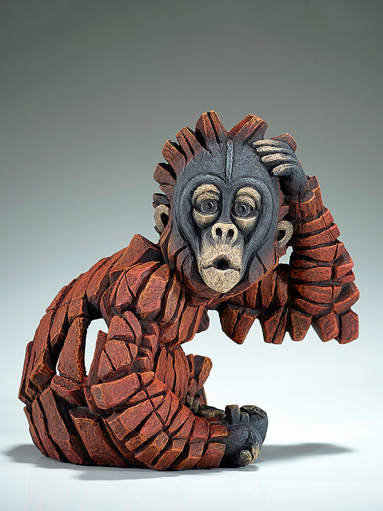 Baby Orangutan Figurine
