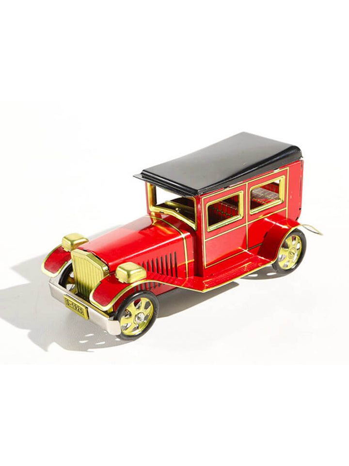 Small red automobile old Rolls Royce by DBS Germany