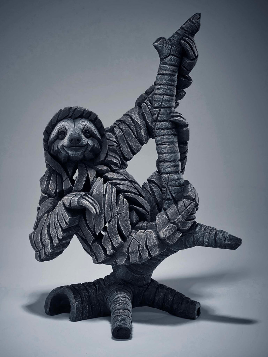 Sloth figurine, edge sculpture, art gallery figuring, 