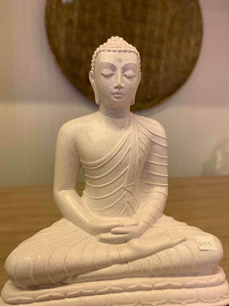 Large Buddha statue, White Buddha Sculpture, Buddha 