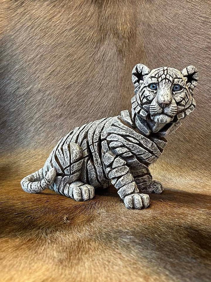 White tiger figure by Edge sculpture 