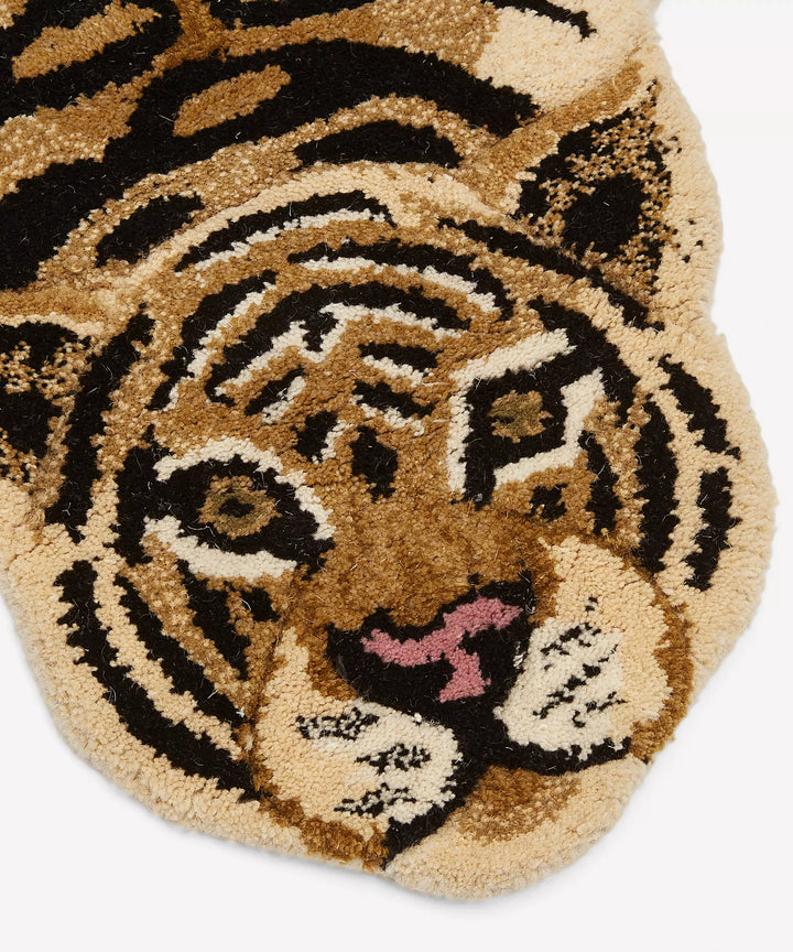 Handmade Animal Rugs, Children Room Rugs, Tiger, Crocodile, Giraffe, Leopard