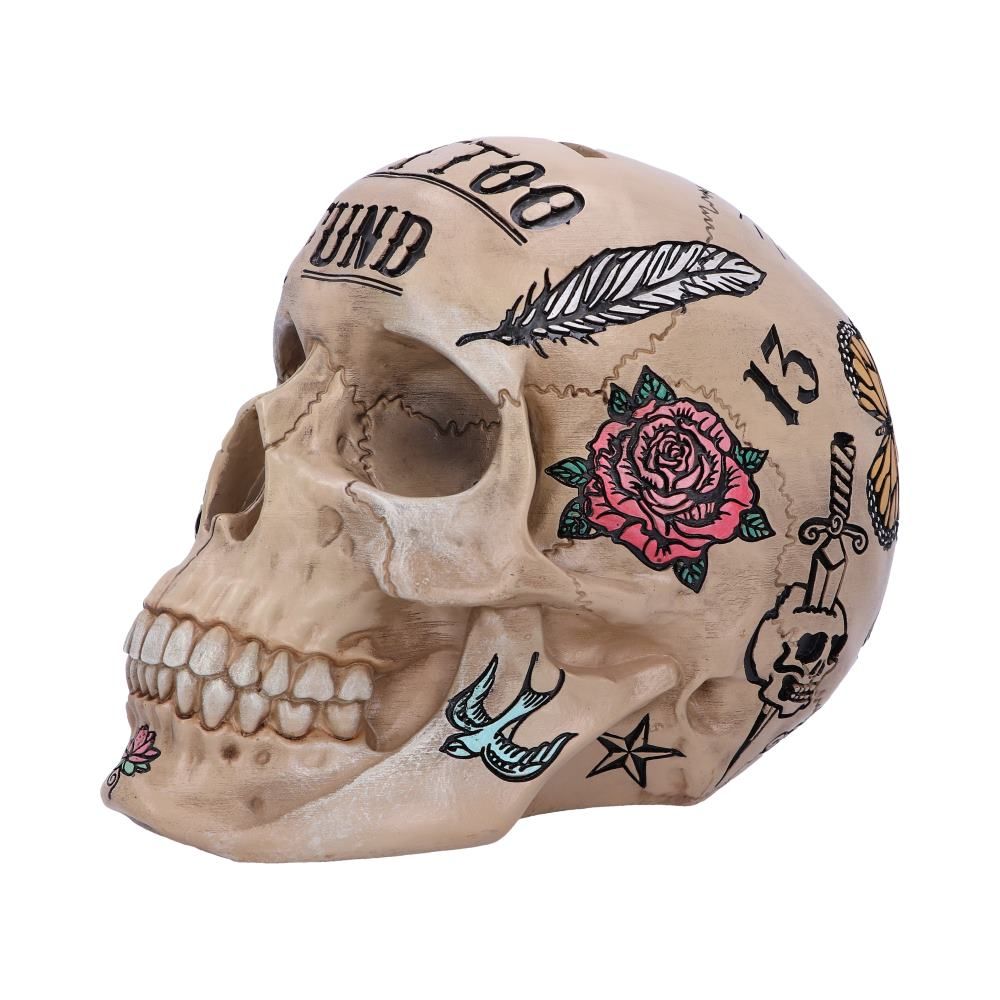 Human Skull: Tribal Tattoo Fund Skull, Human Skull Ornament