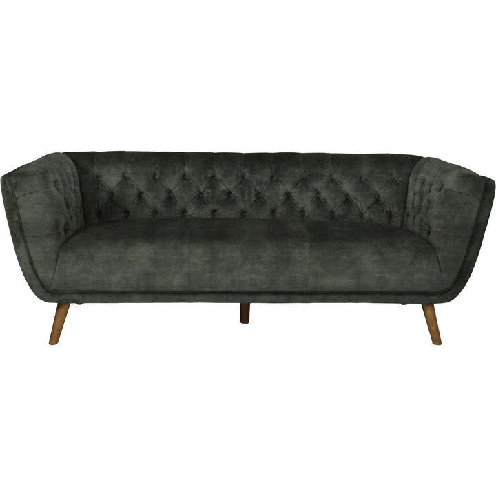 Jade Velvet Three Seater Sofa