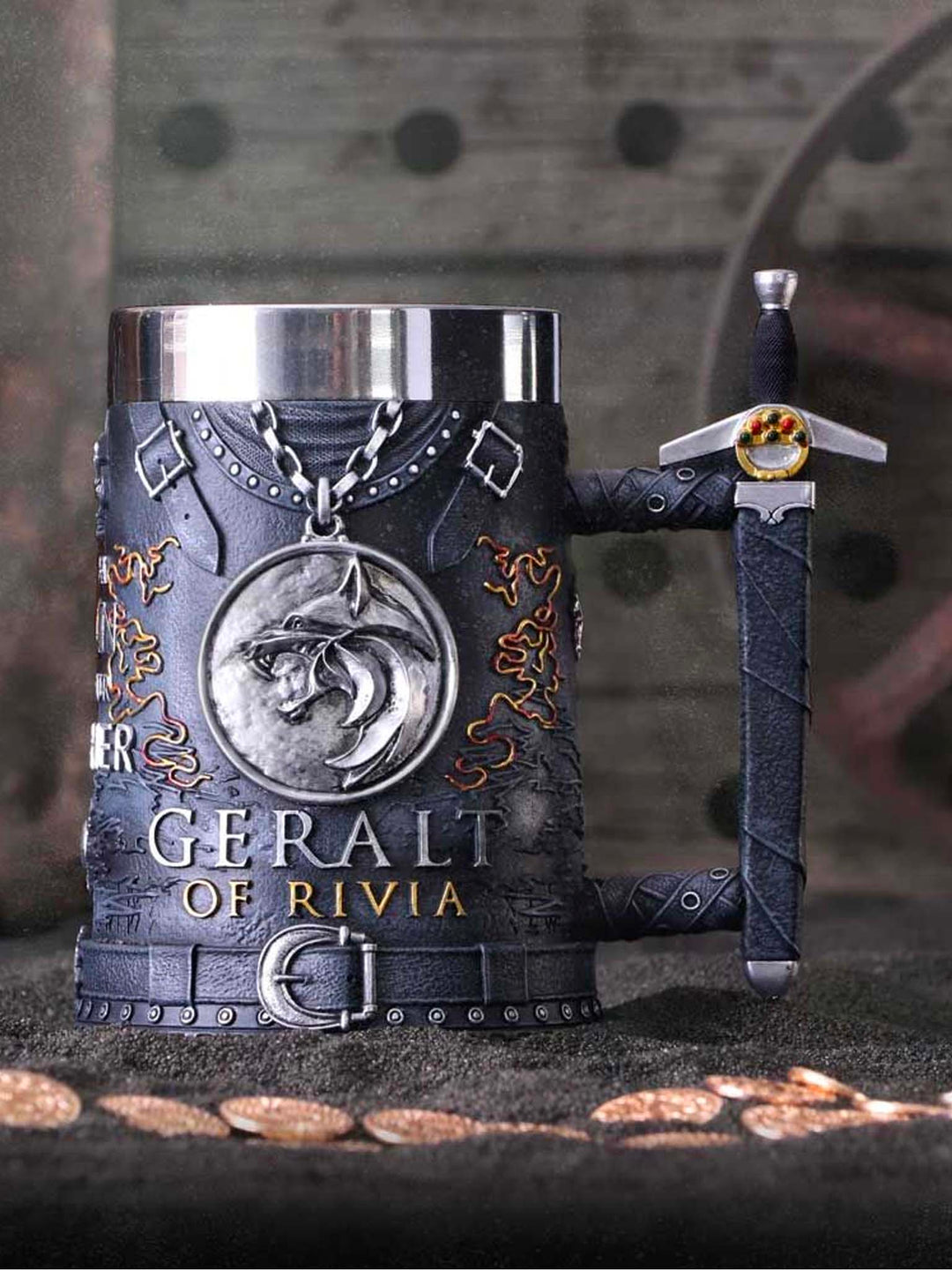 The Witcher Collectable Tankard, 16cm