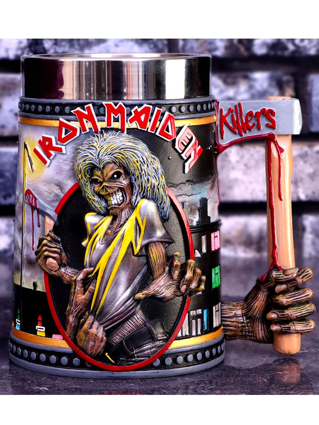 Iron Maiden Collectable Tankard Collection, 16cm