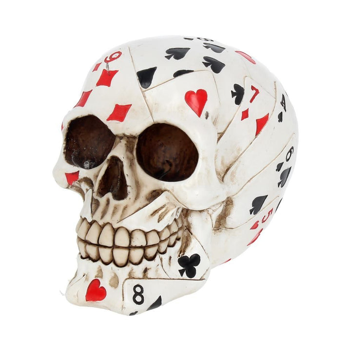 Human Skull: Dead Mans Hand