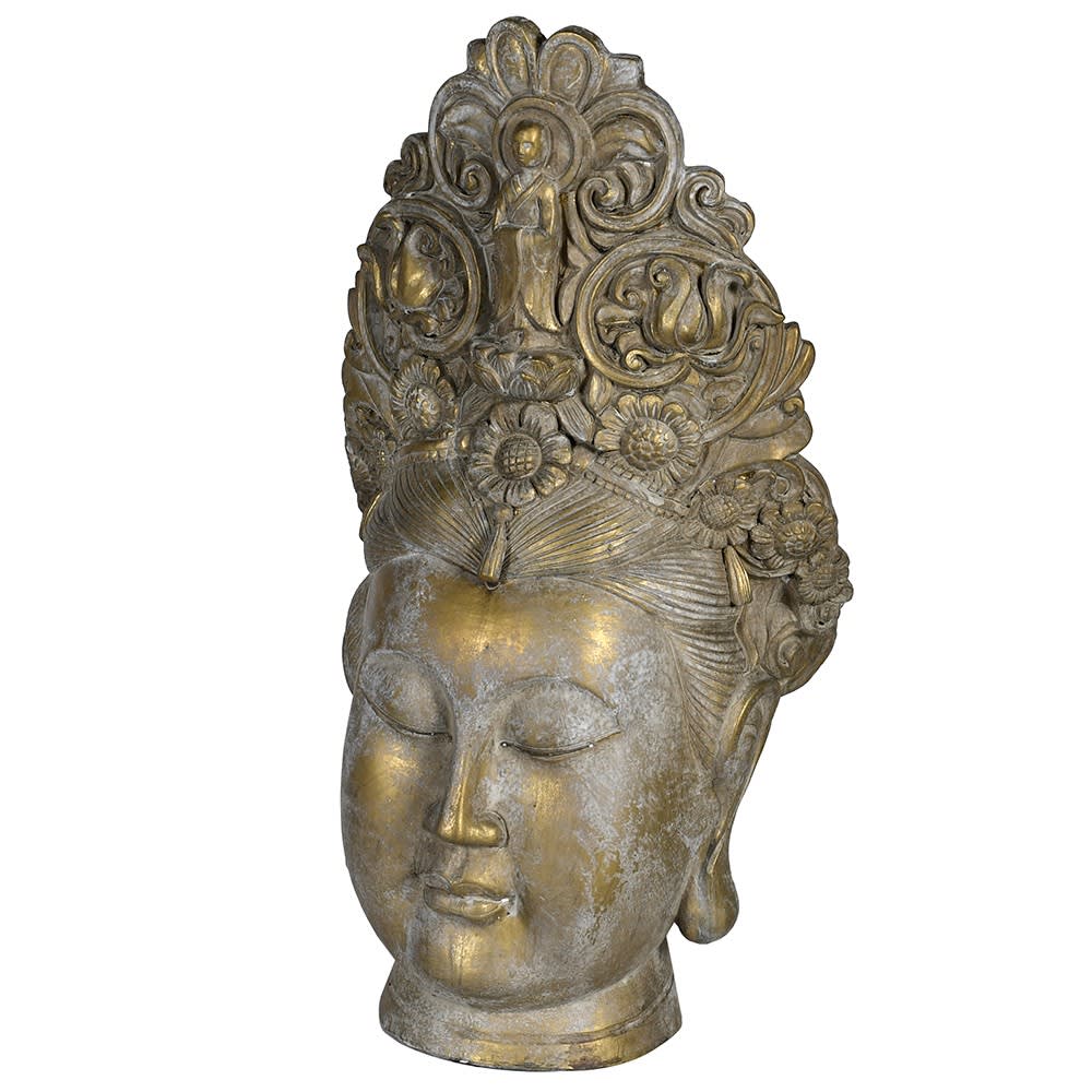 Tara Goddess, Head of Hindu Goddess Tara, Mahavidya, 50cm
