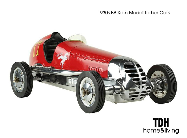 BB Korn Grand Prix Race Car – Red –  Scale Model 1:8 scale