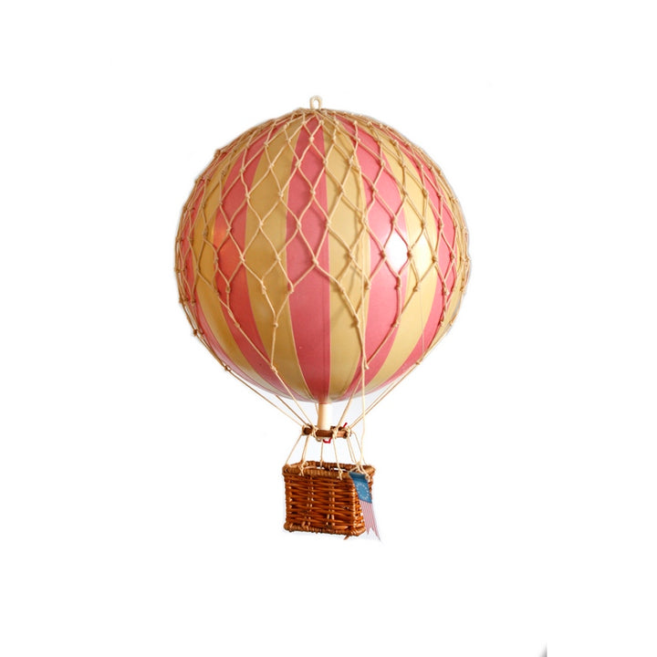 pink Hot Air Balloon,  Vintage Hot Air Balloon Decoration, Authentic Model Hot air balloon