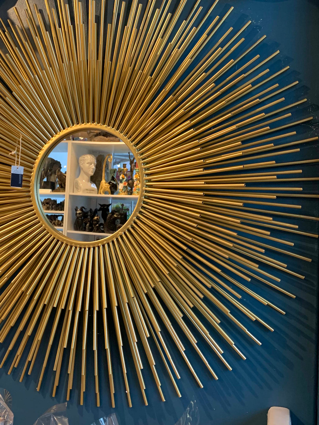 Gold Sunburst Mirror Large, Designer Starburst Mirror Gold