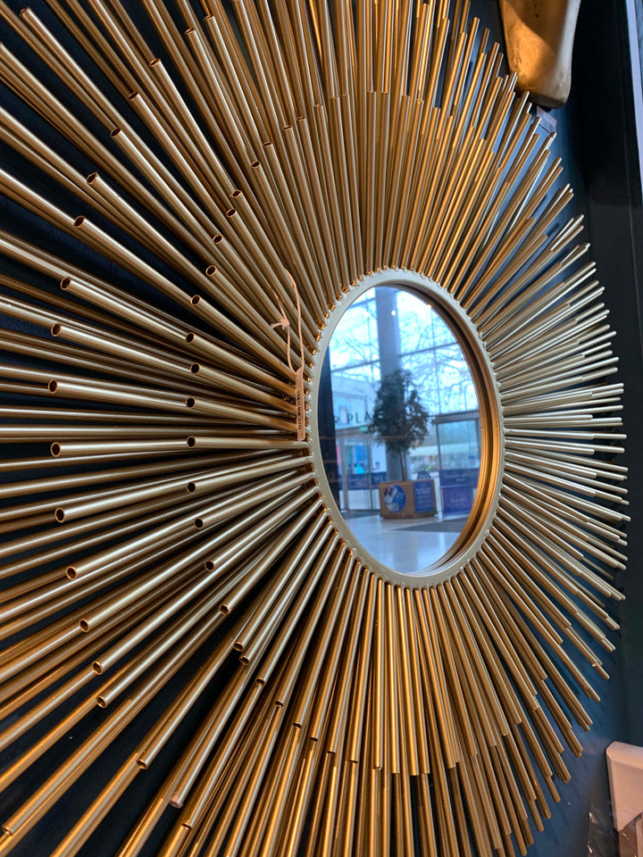 extra large heavy Sun Wall mirror 