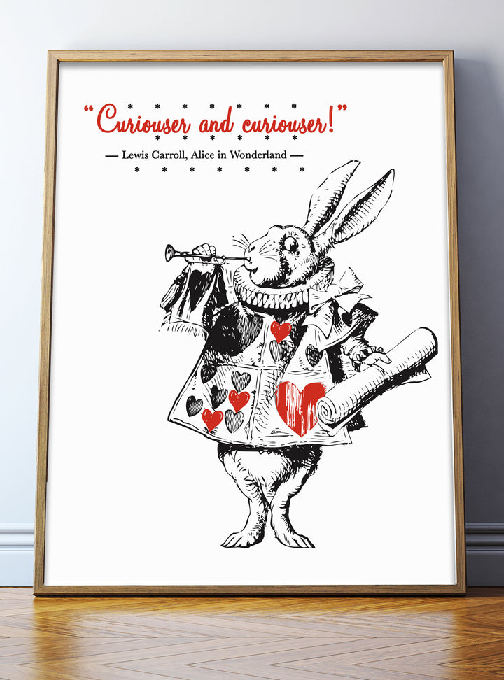 Alice In Wonderland Quote Print – Sir John Tenniel's original  illustrations