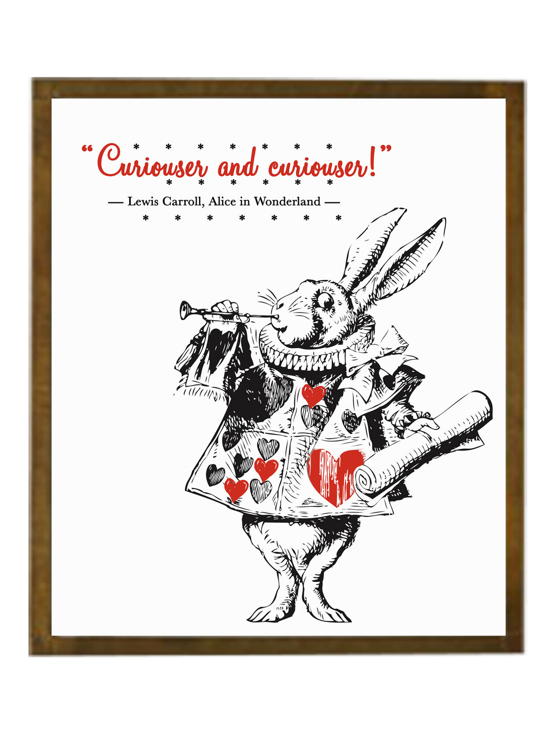 Alice In Wonderland Quote Print – Sir John Tenniel's original  illustrations
