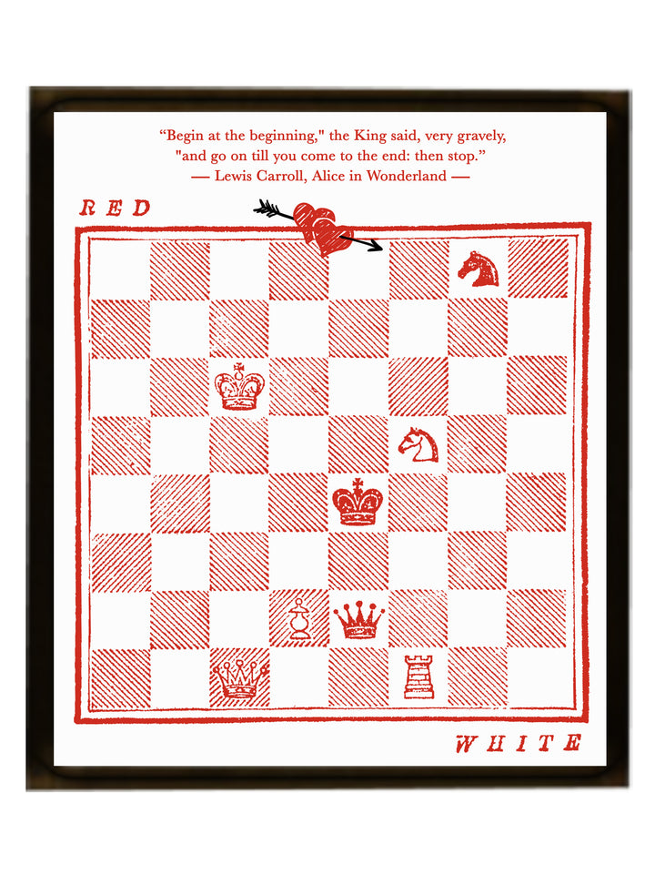 Alice In Wonderland Quote Print  –  Vintage Alice Print