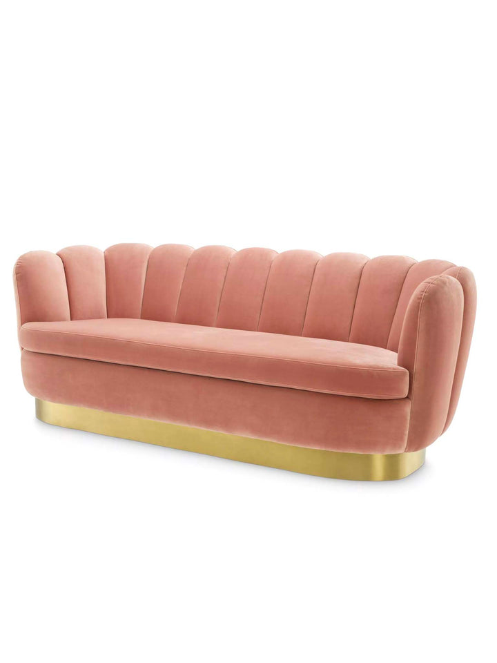 Fifties-inspired Sofa, High-end Designer Sofa, Hollywood Regency Sofa