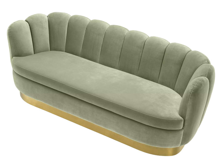 Fifties-inspired Sofa, High-end Designer Sofa, Hollywood Regency Sofa