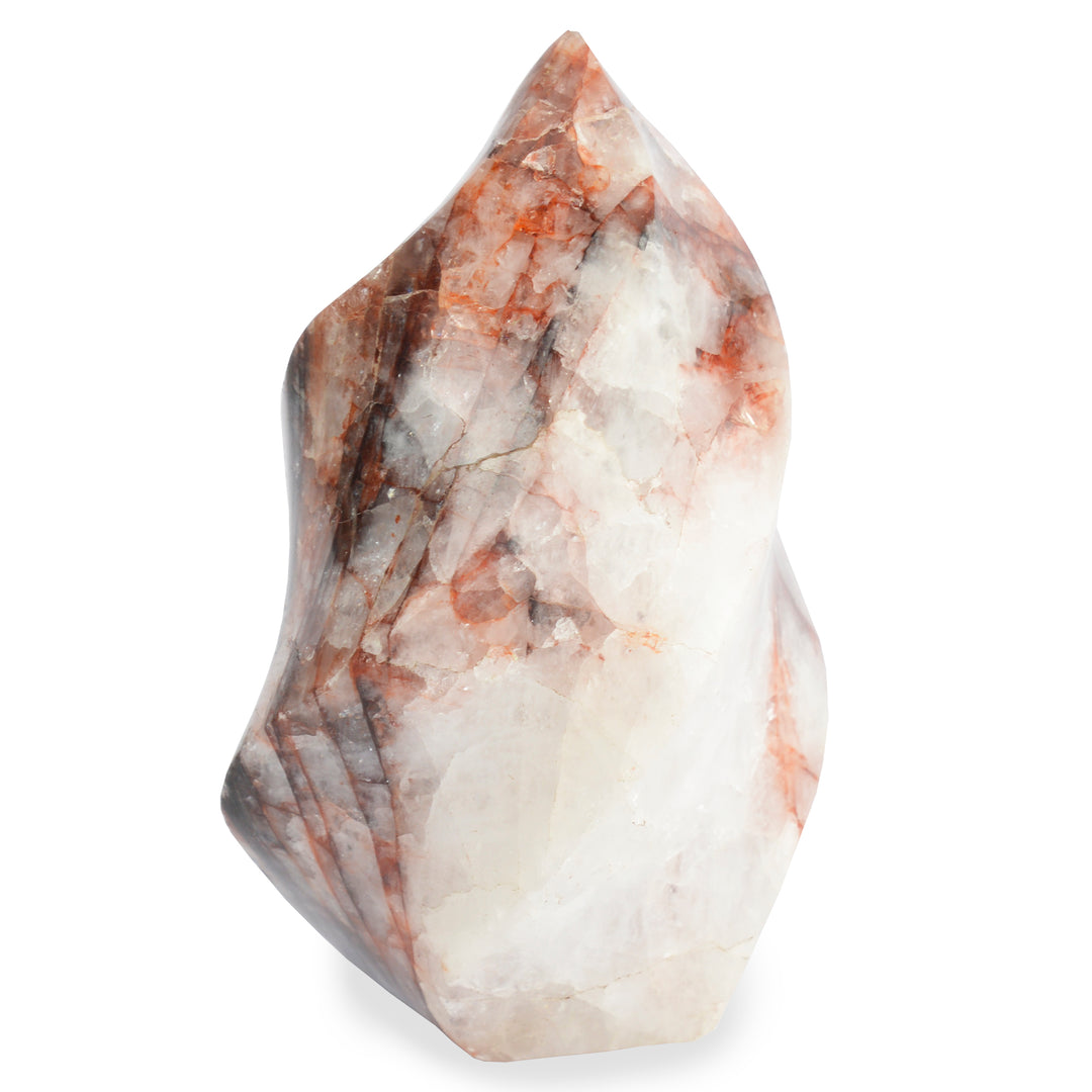 Harlequin Quartz Flame – Hematoid Quartz – Fire Quartz