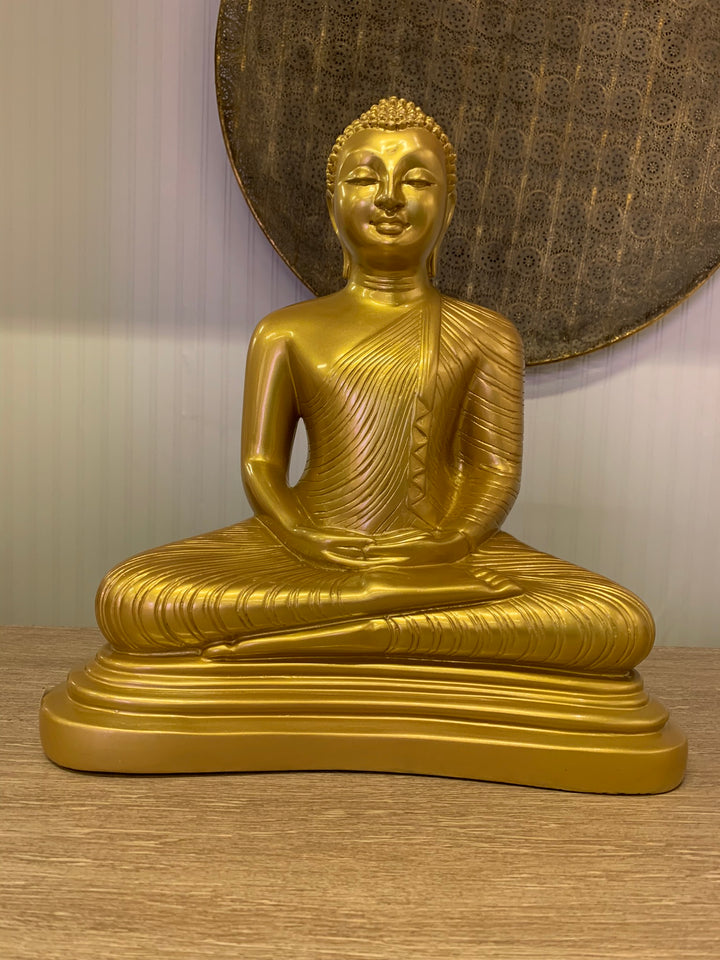 Large Gold Buddha Statue, Buddha Statue, 45cm