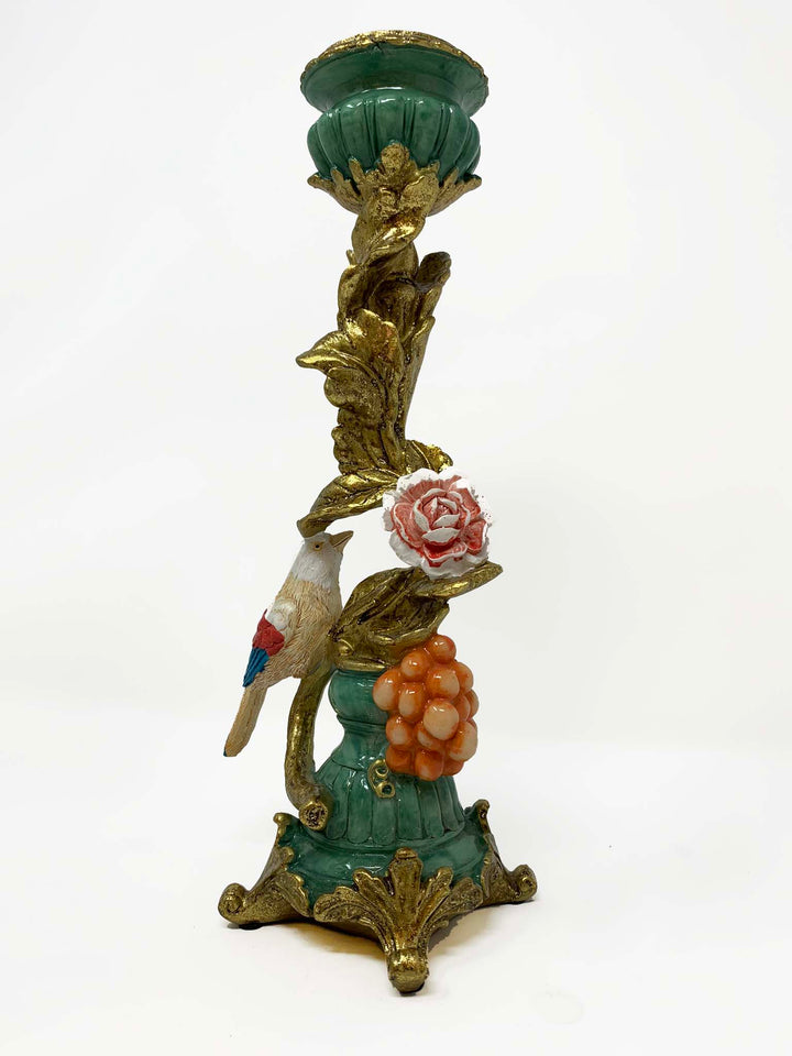 Bird Design Candleholder, Tropical Bird Candle Stick
