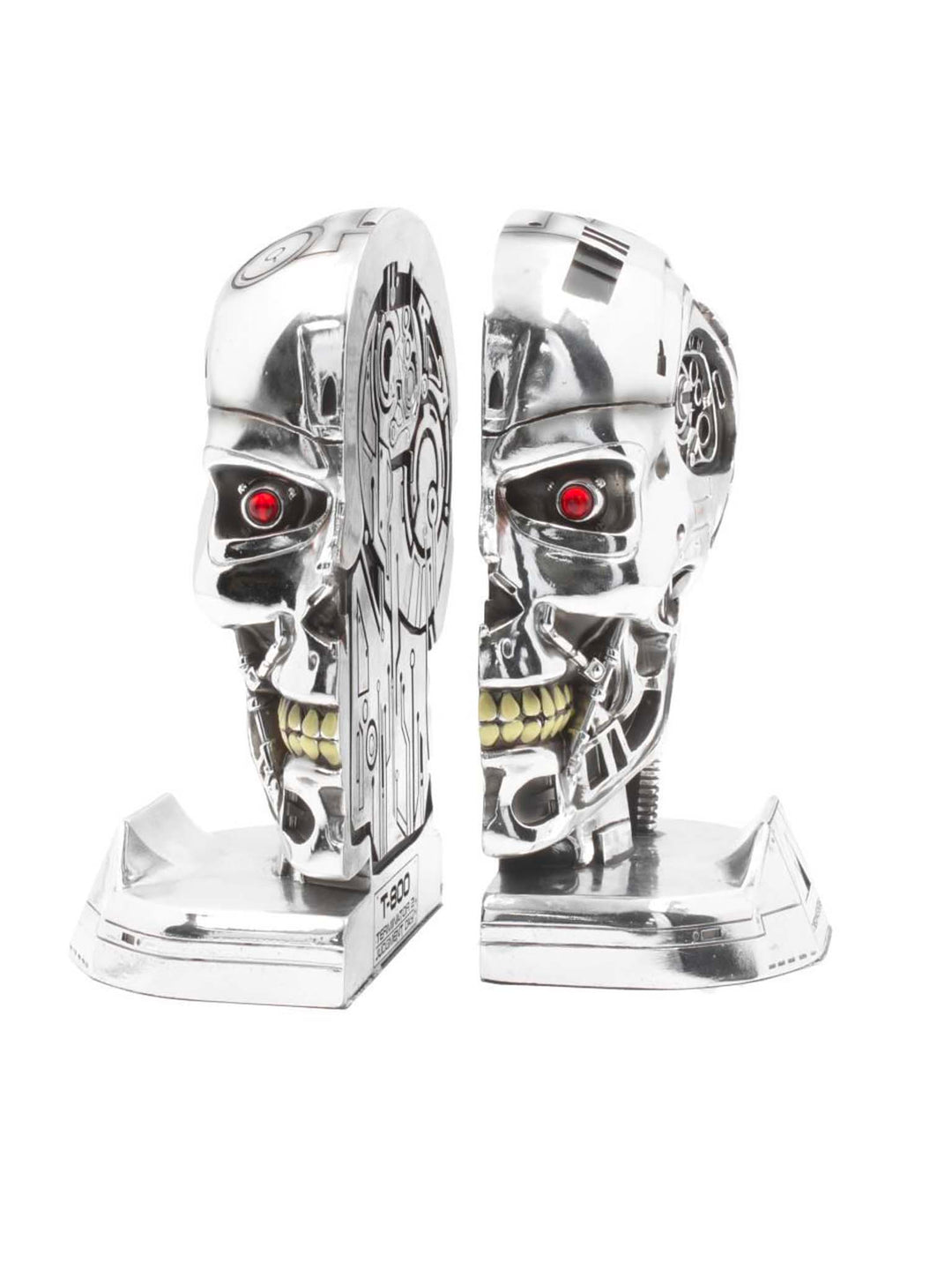 Officially licensed Terminator 2 robotic head bookends, Terminator 2, Robotic Head Bookends, Terminator