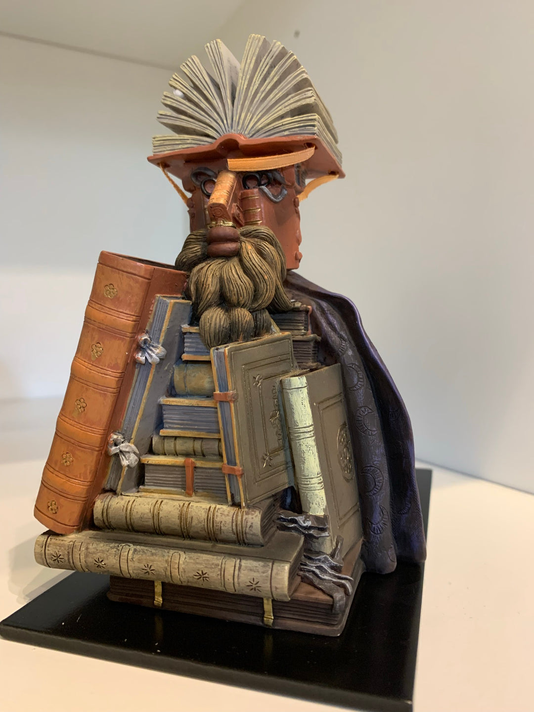 Giuseppe Arcimboldo, The Librarian Bookends, 17cm