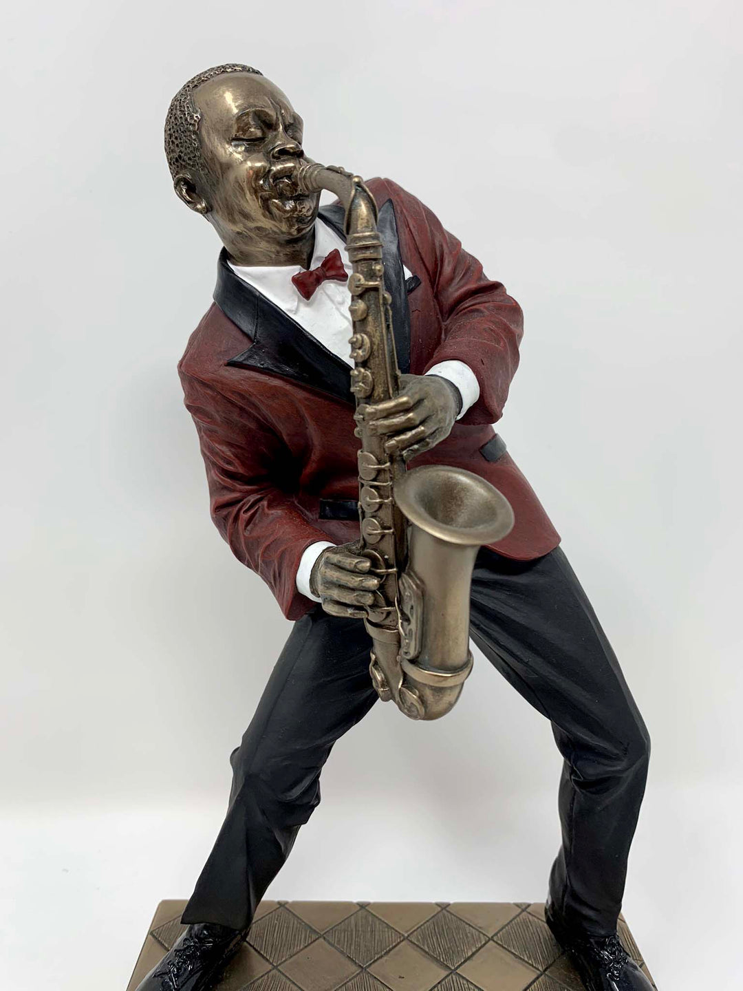 Jazz Musician Figuring, Sax Alto, American Jazz Band, 26cm