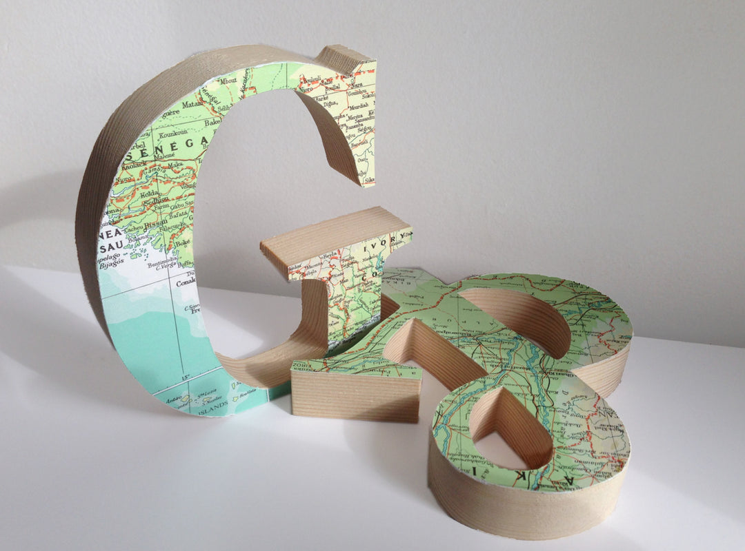wooden map. map gifts, map decor
