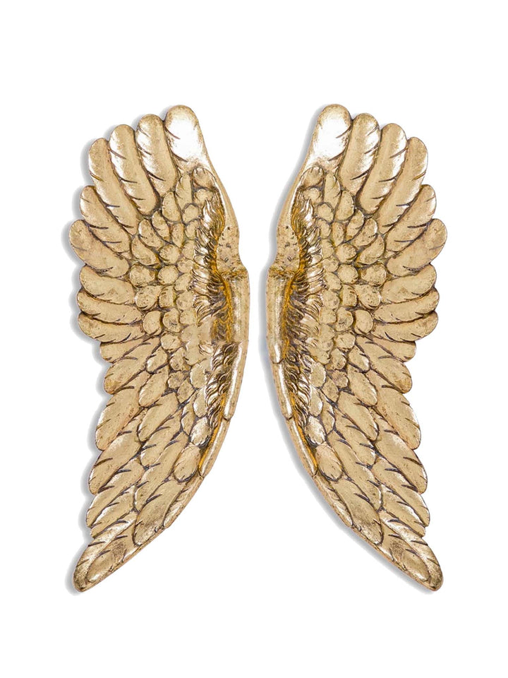 Gold angel wings, angel wing 