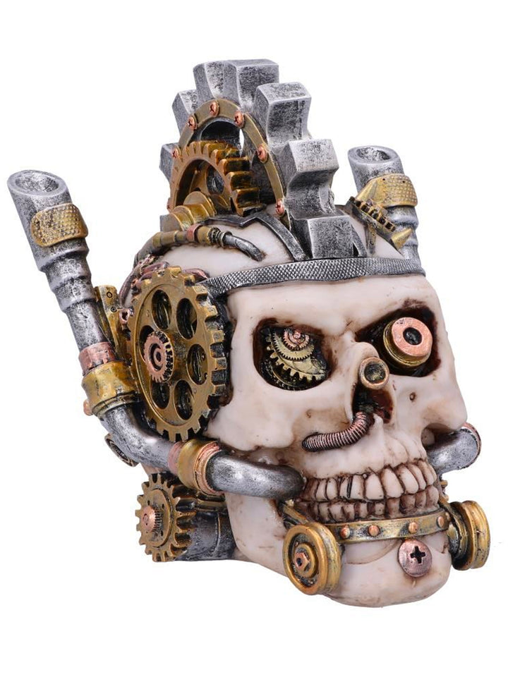 Mechanical Skull, Skull Ornament, Metal Head Skull