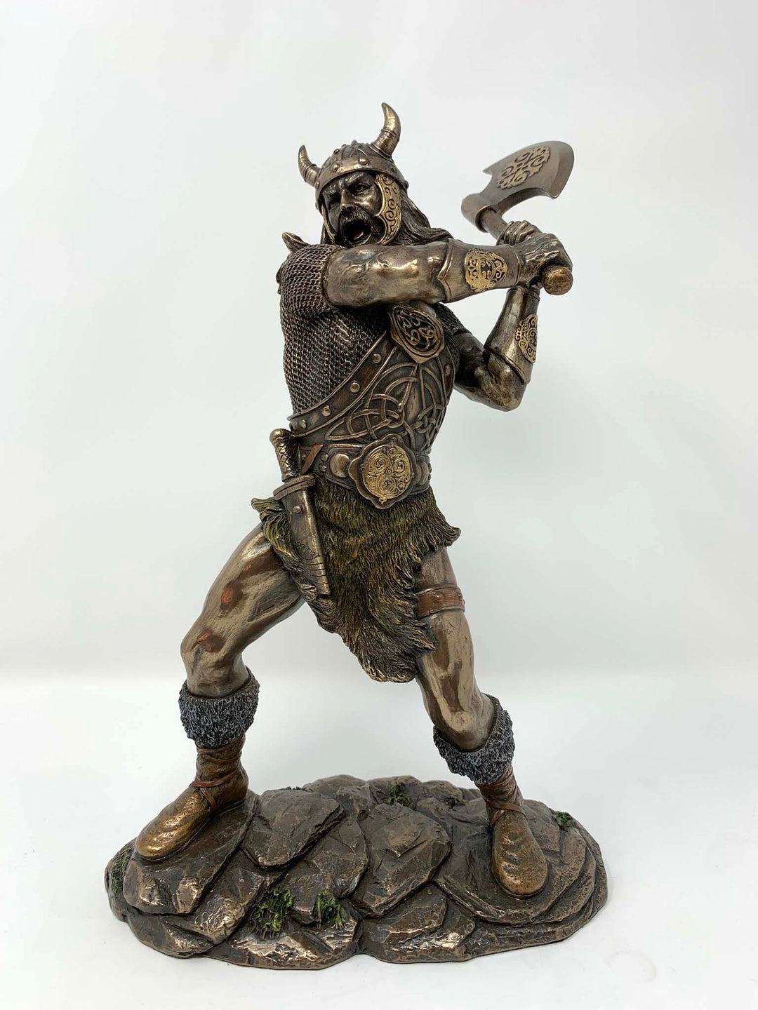 Berserker, Viking warrior figurine, Viking god sculpture, Viking and Norse