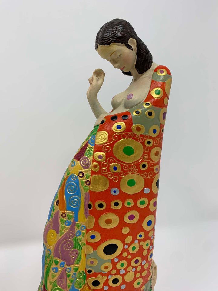 Klimt Hope II, Pregnant Woman Sculpture, Gustav Klimt