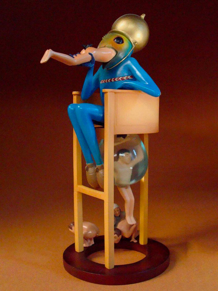 Devil on Night-chair by Hieronymus Bosch