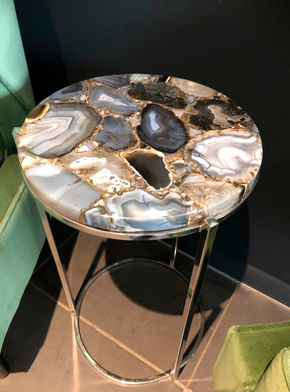Agate, marble and natural stone 