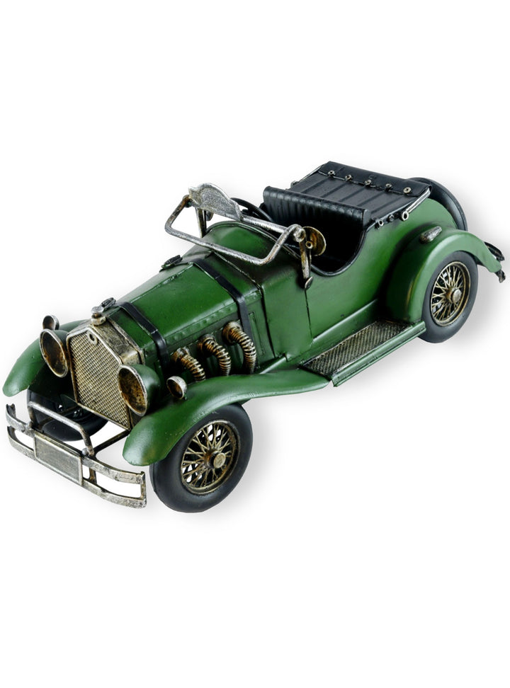 Vintage Green Car – Retro Cars – Tin Model Cars