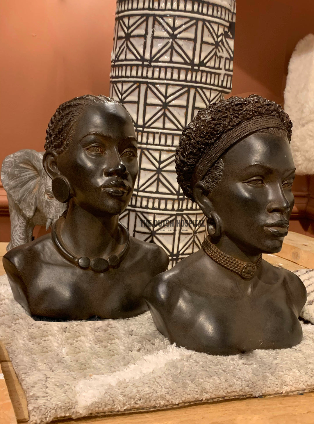 The Art of the Body, Black woman female bust, human sculptures 
