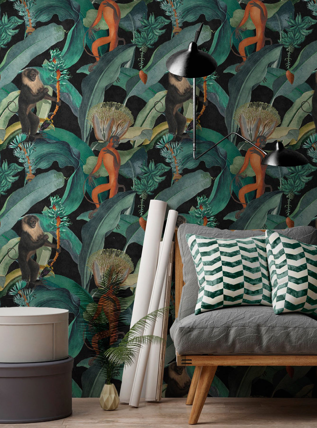 Monkey Wallpaper, Mind The Gap The Rediscovered Paradise Bermuda Wallpaper