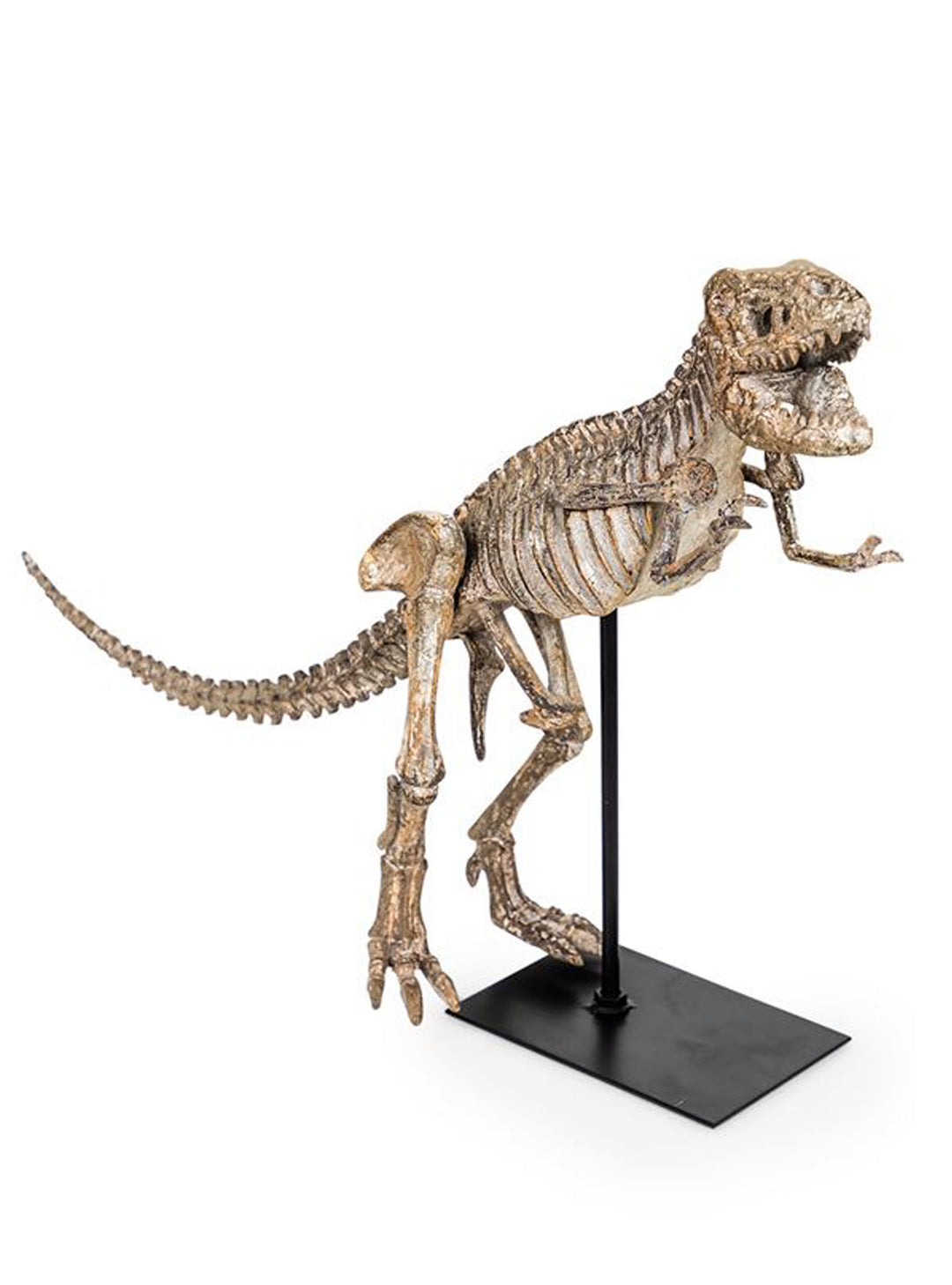 Large Dinosaur Figure, Tyrannosaurus Skeleton on Stand