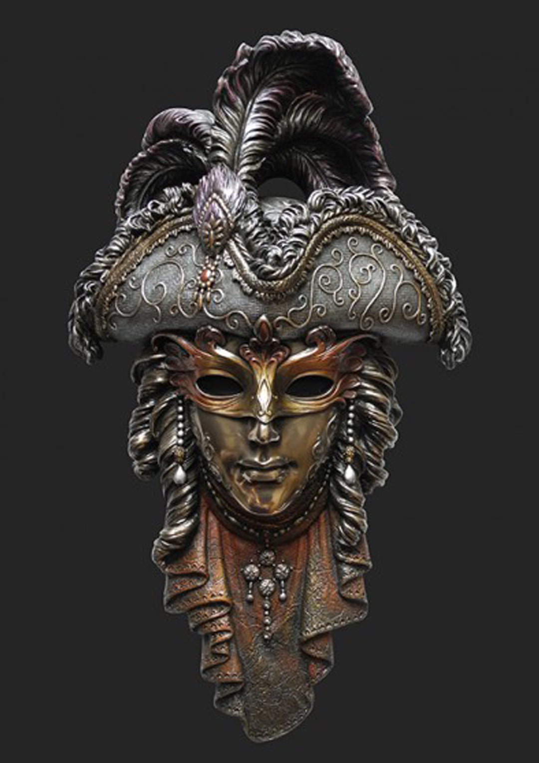 Mask Ornament wall decoration –  Venice Carnival Mask – Venetians Mask MALE