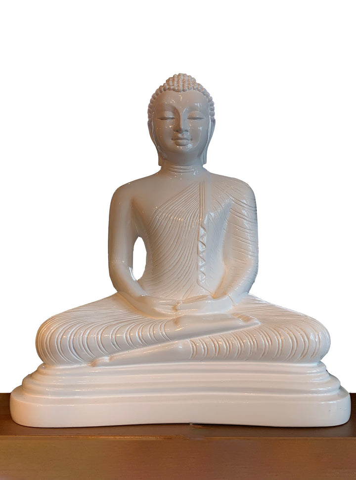 Large White Buddha Statue, Buddha, Asian Buddha Sculpture