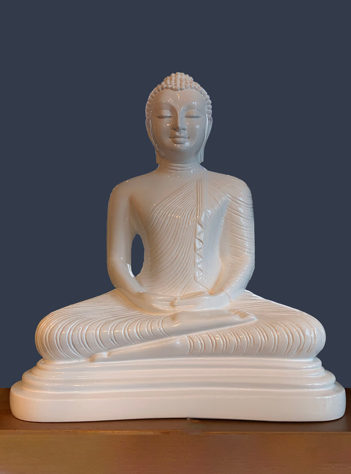 Large White Buddha Statue, Buddha, Asian Buddha Sculpture